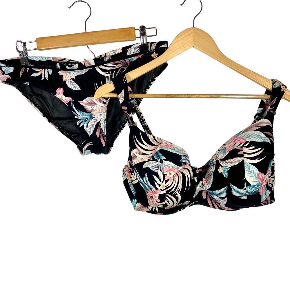 Sea Level Swim Australia Jamaica 2 Piece Bikini Swimsuit Womens US 10